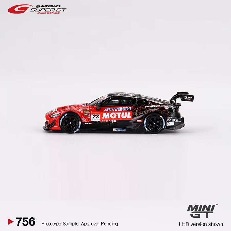 ☆TSMモデル☆MINIGT 1/64 改 深リム☆Nissan Z GT500 MINI GT 1/64 - NISSAN Z GT500 - Super GT Series 2023 - Five