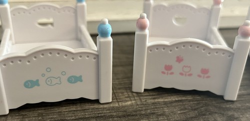 Calico Critters Bunk Beds Set Of 5 Dollhouse Furniture C110 - Picture 6 of 9