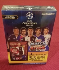 2019/20 Topps Match Attax UEFA Champions League Starter Box Sealed ~ Haaland RC!