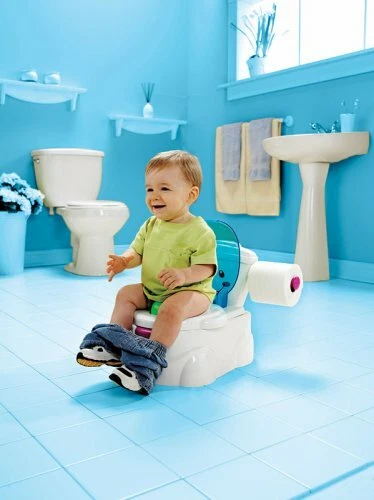 Fisher-Price Toilettentrainer Kinder WC Meine erste Toilette Töpfchen - Bild 4 von 6