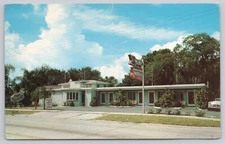Postcard Tampa, Florida, 1956, Loma Linda Motel A7286
