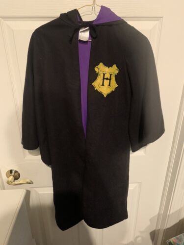 Harry Potter Hogwarts Robe Cloak Costume Child Size Large Warner Brothers - Picture 1 of 12