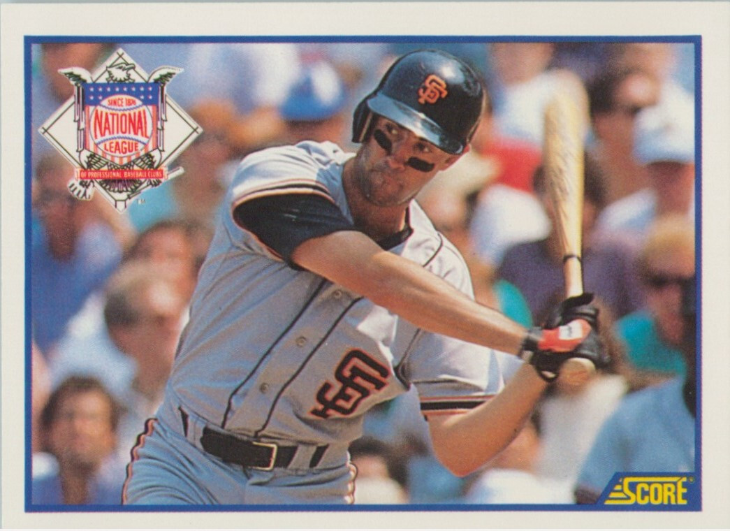 1990 Score #699 Will Clark The Thrill San Francisco Giants 1989 Highlight