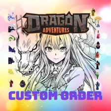 DRAGON ADVENTURES Custom Order – Dragons, Potions, Coins, Color Themes & More