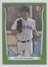 2014 Bowman Draft Green 21/75 Austin Cousino #DP82 0b5