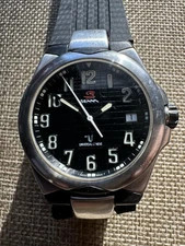 UNIVERSAL GENEVE Genève Ayrton Senna Wristwatch Analog Stainless Steel Quartz