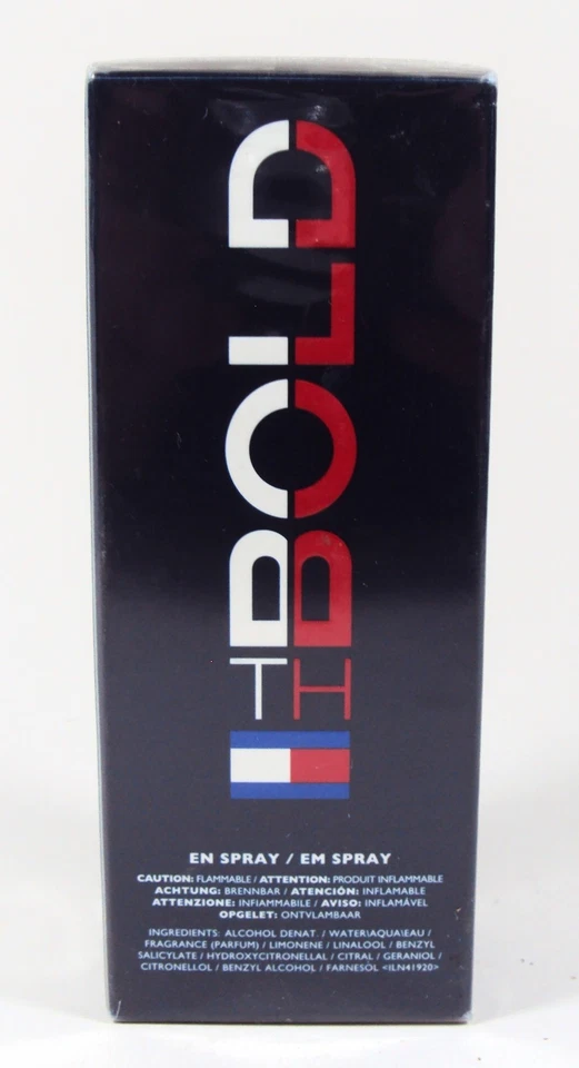 Tommy Hilfiger Bold para Hombres 1.7 OZ / 50 ml EDT Spray NUEVO en CAJA *SELLADO* Foto 2 de 4