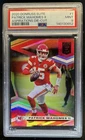 2020 Panini Donruss Elite Patrick Mahomes II Aspirations Die Cut #/24 PSA 9