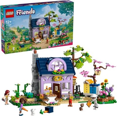 LEGO Friends Beekeepers' House and Flower Garden Toy Building Set New Authentic