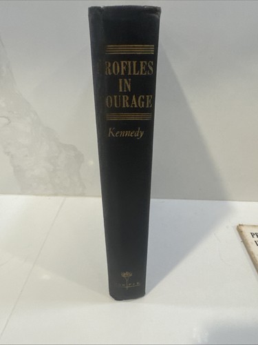 Profiles in Courage John F. Kennedy W Dust jacket 1955,1956 L-G Vintage - Picture 13 of 20