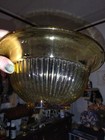 Gold Colored Glass Bowl In Very Good Condition Beautiful Color — photo 5