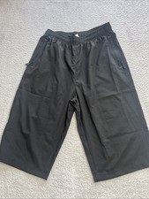 Image of Men’s Shorts Black with Zip Side Pockets S Small Brand New Without Tags
