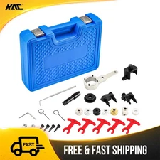 23pcs Engine Timing Tool Kit Camshaft Locking Tool XC4111C for Audi VW Blue Box