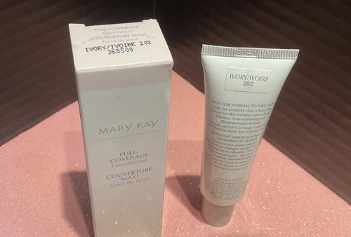 Neu im Karton Mary Kay vollflächige Foundation elfenbeinfarben 202 #368500 - Bild 5 von 5