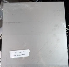 12" x 12" 304 Stainless Steel Sheet Plate Metal .060" (1/16") Thick 16 Gauge
