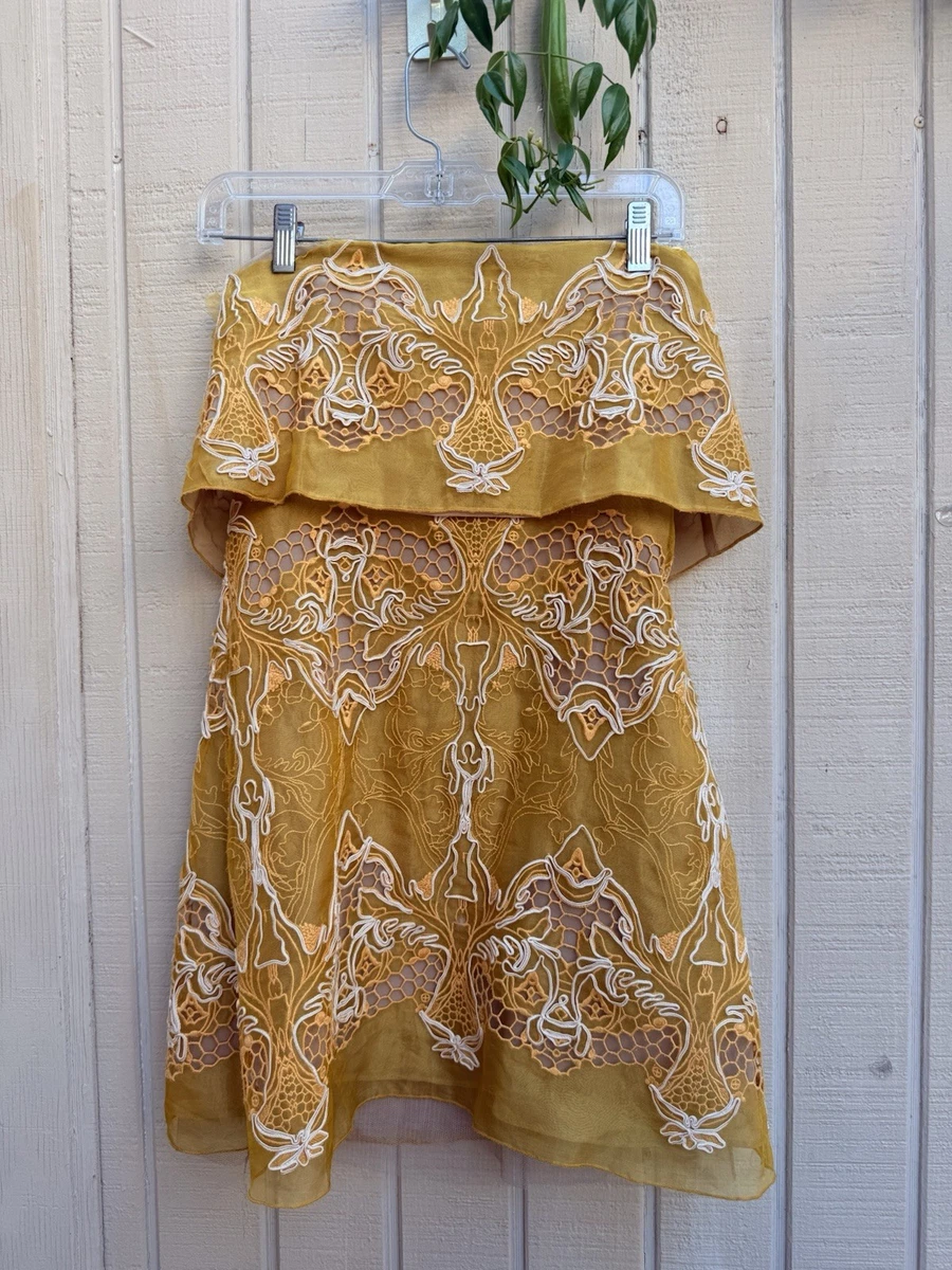 BCBGMAXAZRIA Gold Dresses for Women for sale | eBay