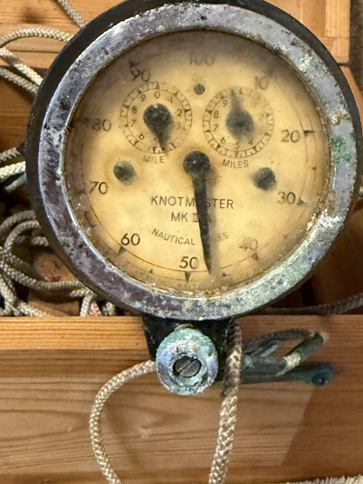 Vintage Walker’s “K-notmaster” Log Mark III A Collectable - Used