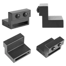 1 Pair Zinc Alloy Door Stopper Replacement Part for Sliding Barn Door Rail Track