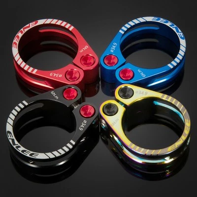 ENLEE Bike Seatpost Clamp Quick Release Seat Collar Aluminium Alloy 31.8-34.9mm