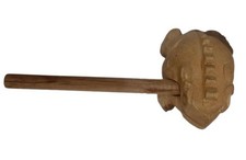 Vintage wooden frog drum hand carved Relaxation Healing Sleep home decor perfect