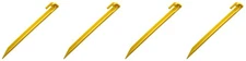 Coghlan's Rugged ABS Plastic Tent Pegs - 12", Yellow (4-Pack)