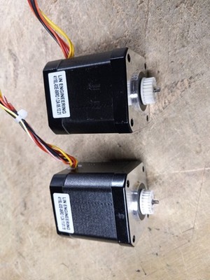 (Lot of 2) Lin Engineering 4118L-03E-06RO Hybrid Stepper Motor 1.2A