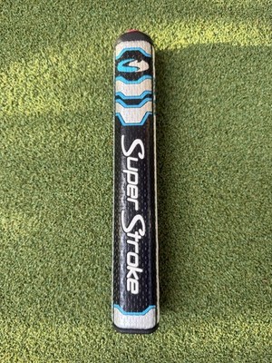 New !! SuperStroke CounterCore Slim 5.0 Putter Grip   ( Black / Blue )