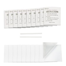 10Leccion 20 Pack of TPU Pool Patch Repair Kit for Air 20 Packs, transparent