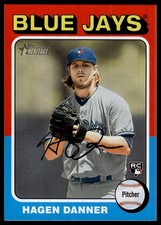 2024 Topps Heritage #495 Hagen Danner RC