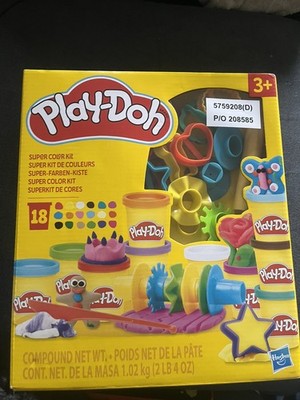 Neu Play-Doh Super Regenbogen Farbe Kit 18 Wannen Kreativ Kinder Spielzeug Geschenk Teig