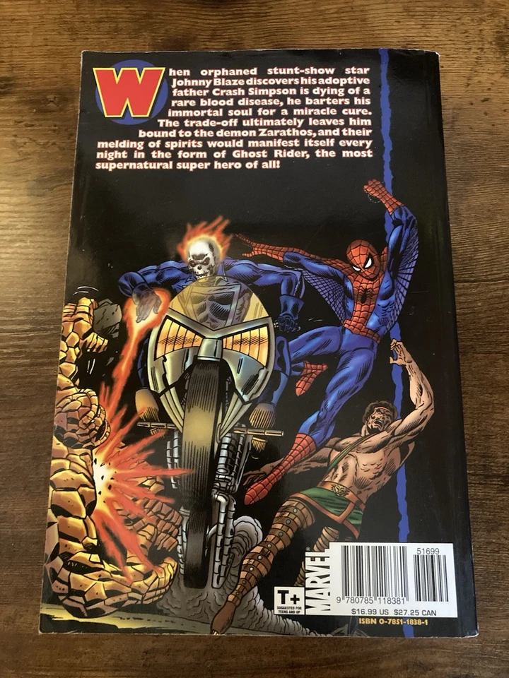 Marvel Essential Ghost Rider Vol. 1, Softcover Edition - Image 2 of 3