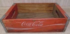 VINTAGE 1973 COCA-COLA WOOD SODA BOTTLE CRATE CHATTANOOGA TN WOODEN CARRIER CASE