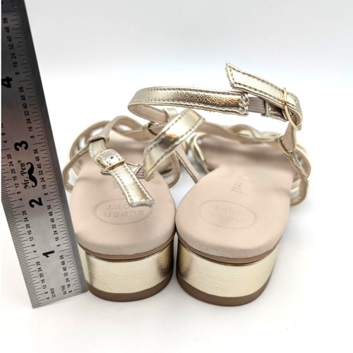 Paul Green Rumi Sandal Adjustable Platino Metallic Future Size US6.5/UK4 EU37 - Picture 4 of 12