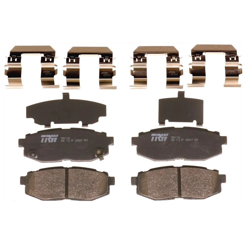 KIT-072924-5278 TRW Juego de 2 ruedas discos de freno y kits de pastillas traseras para Scion FR-S Foto 3 de 4