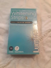 Lumineux Oral Essentials Teeth Whitening Strips 14 strips 7 treatment New