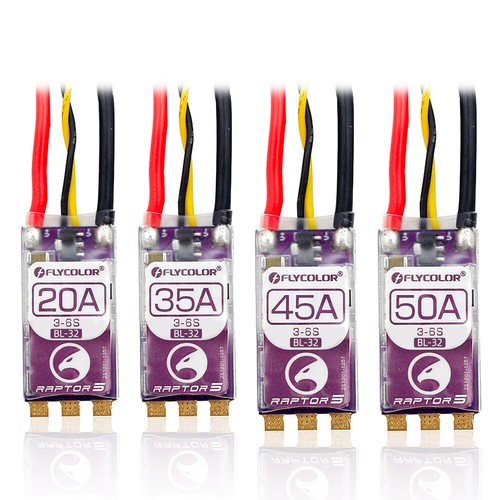 FLYCOLOR Raptor5 Brushless 3-6S Drone ESC 20A 35A 45A 50A 32Bit for FPV Drone UK - Picture 5 of 31
