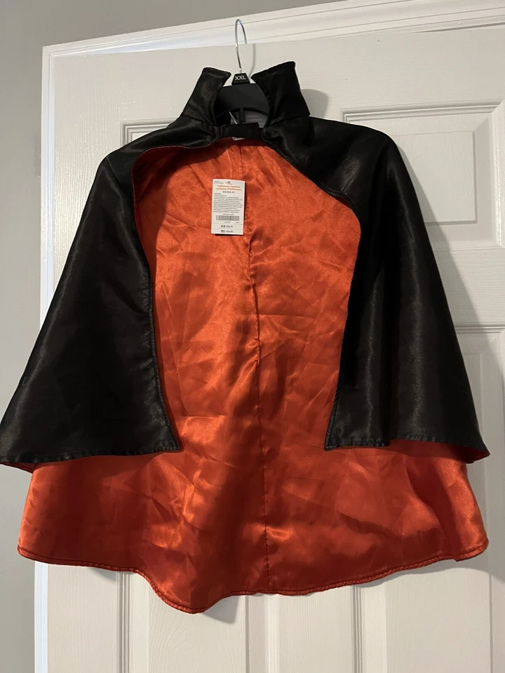 Pirate Cape Black Skull Crossbones Costume Size XS-S (4-6) NWT from Gymboree - Image 2 of 3