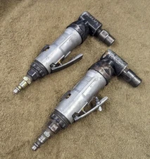 2 Chicago Pneumatic Die Grinder CP Air Right Angle 1/4" 22000 RPM Aircraft CP862