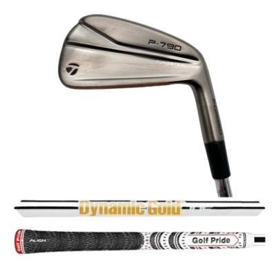 TaylorMade 2021 P790 #4 Custom Bronze Iron, Dynamic Gold 105 