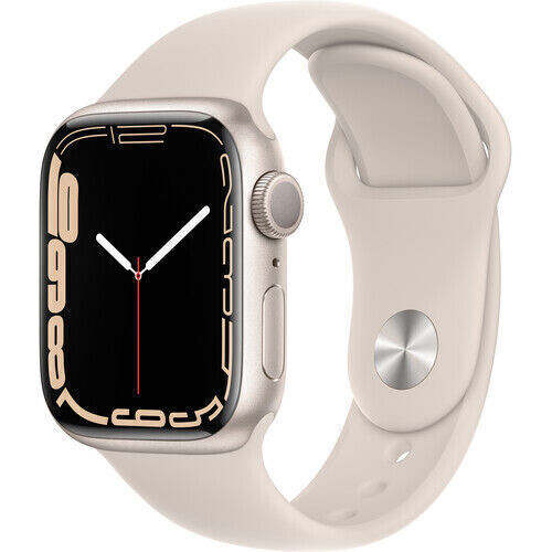 Apple Watch Series 7 45mm (GPS+ Bluetooth) Aluminum Case W/Sport Band - OPEN BOX - Picture 3 of 6