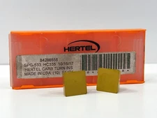 Hertel SPG-533 | New Carbide Inserts | Grade HC335 | 2pcs