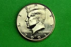 Photo of a 1991-P Kennedy Half Dollar from an eBay sale