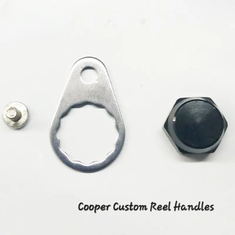 Abu Garcia Daiwa Lews Shimano Custom Baitcasting Reel Handle Nut Caps With Screw