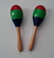 Holz Maracas