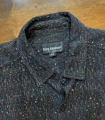 男性 長袖シャツ tony lambert Sサイズ*made in USA