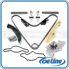 Timing Chain Kit Water Pump for Lincoln MKX MKS Ford Taurus Edge Flex 3.5L 3.7L