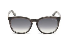 Roberto Cavalli Zavija 1019-F 05B Grey Round Plastic Sunglasses Frame 56-18-140 