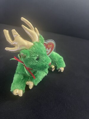 TY original beanie baby Retired Sleighbelle DOB: June 5, 2004 | eBay