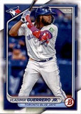 LOT OF 20  2024 BOWMAN BASE PAPER VETERAN #97 VLADIMIR GUERRERO JR.  BLUE JAYS