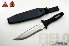 NISAKU FIELD Outdoor knife RIKUKATANA S No.811 Blade Wide 170mm Made in Japan